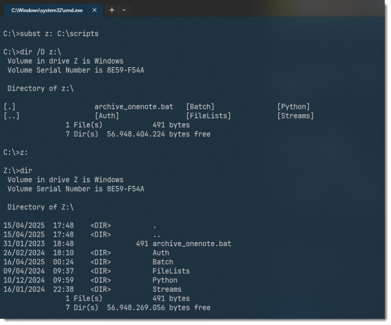 Using SUBST to Create Virtual Drives in Windows - IT webbook