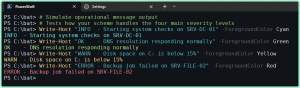 How to customize colors in Windows Terminal - zaur.it