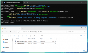 Event Logo Powershell Cmd How to read and clear Windows Event Logs with PowerShell - zaur.it